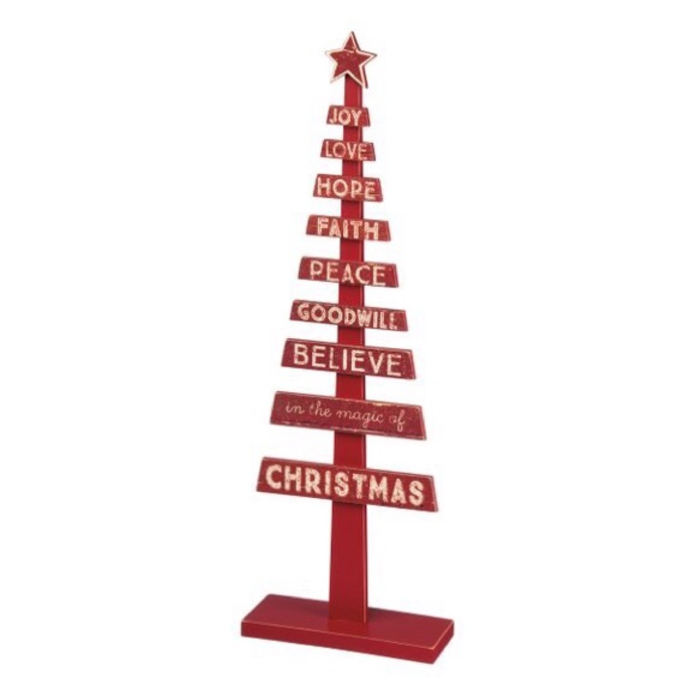 red Wooden Tree